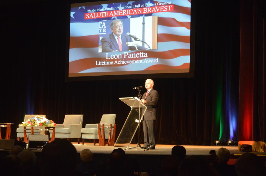 Reed Helps Induct Former U.S. Defense Secretary Leon Panetta into RI Italian-American Hall of Fame